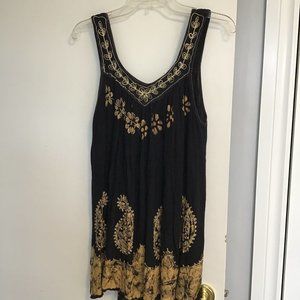 RIMA Beachworld Embroidered Boho Tank Top